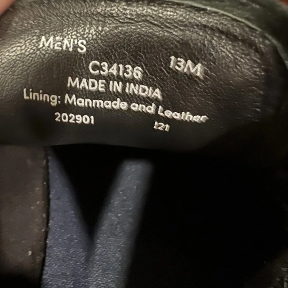 Cole Haan Grand 360‎  Men's Black Leather Oxfords Shoes Size: 13M